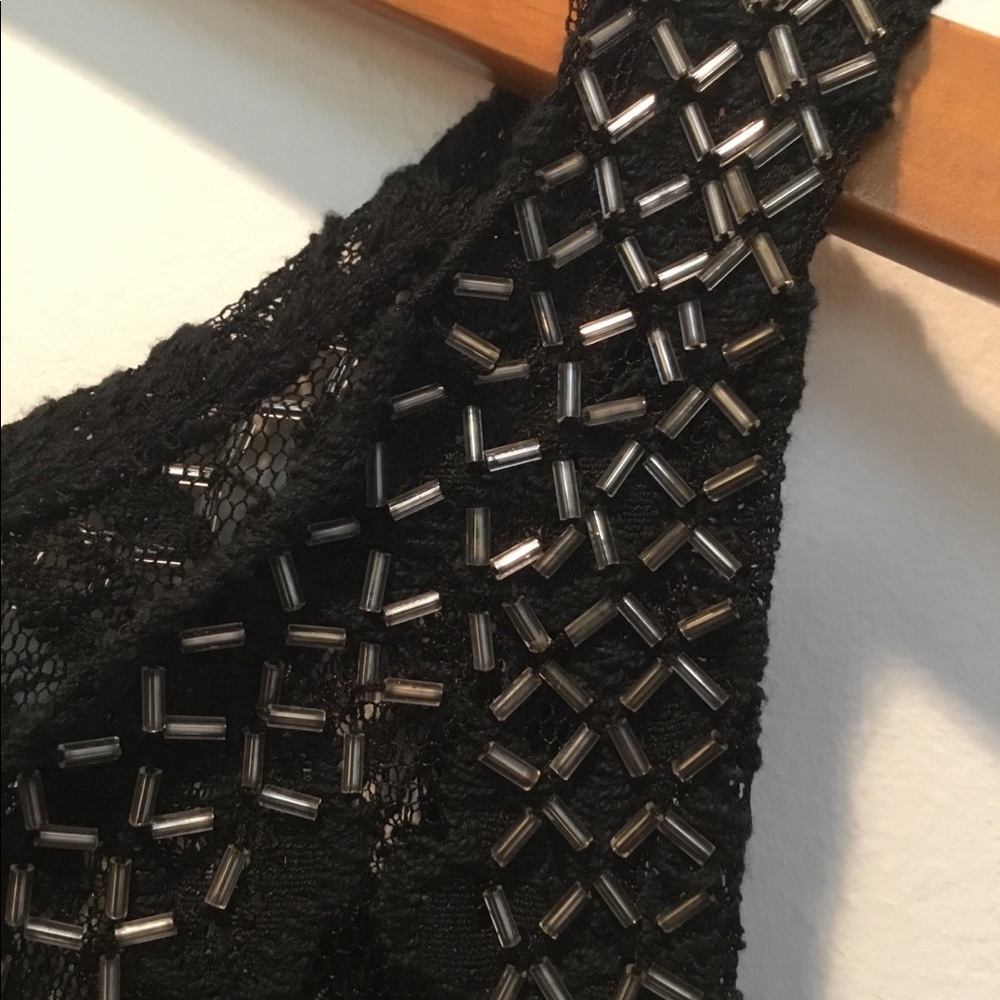 Jennifer Lopez Lace Beaded Top - Picture 2 of 4